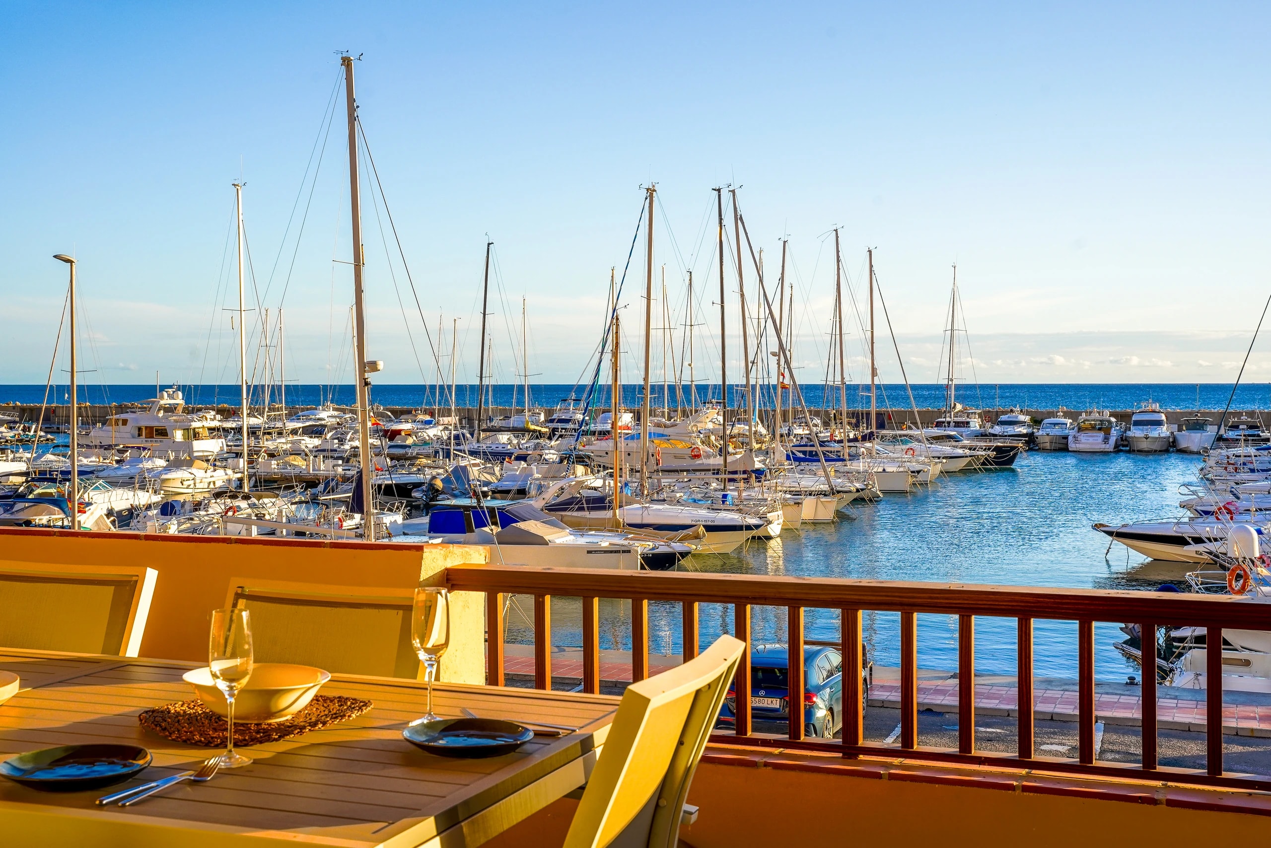Apartamento en primera línea del puerto